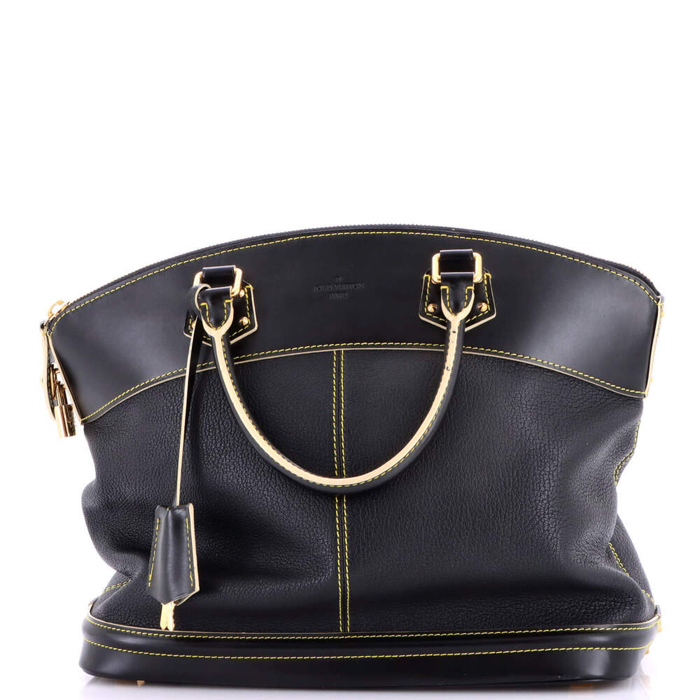 Louis Vuitton MM Suhali Lockit Handbag